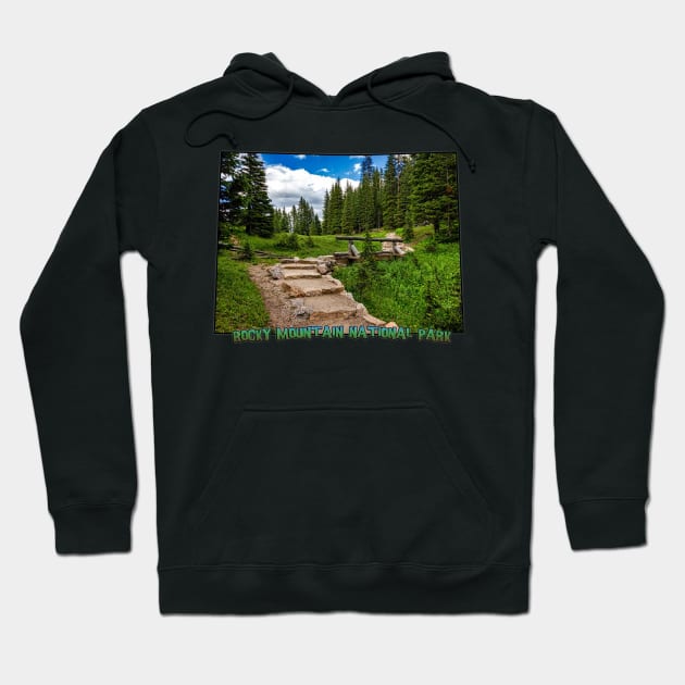 Colorado (Rocky Mountain National Park) Hoodie by gorff